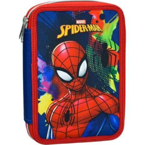 Κασετίνα Spiderman Silver Eyes GIM διπλή γεμάτη (337-06100)