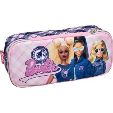 Κασετίνα Barbie Varsity Gim οβάλ 2 θέσεων (349-87144)