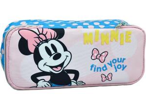 Κασετίνα Minnie Polka Dot Power Gim οβάλ 2 θέσεων (340-38144)