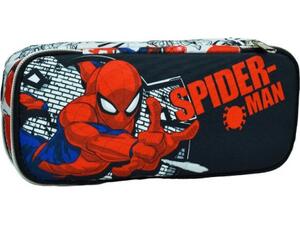 Κασετίνα Spiderman Spider Wall Gim οβάλ 2 θέσεων (337-07144)