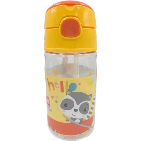 Παγούρι Πλαστικό Fisher Price με καλαμάκι 350ml Hello (571-70204)