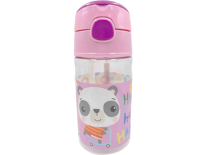 Παγούρι Πλαστικό Fisher Price πλαστικό με καλαμάκι 350ml Panda (571-68204)