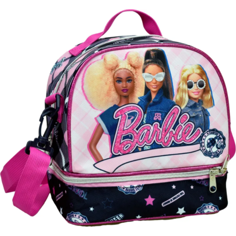 Τσαντάκι φαγητού GIM Barbie Varsity (349-87220)