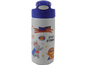 Παγούρι από ανοξείδωτο ατσάλι GIM Super Heroes Animals 500ml