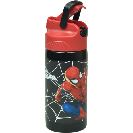 Παγούρι Gim ανοξείδωτο 500ml Spiderman Black City (557-12245)