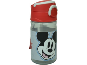 Παγούρι Gim πλαστικό 350ml με καλαμάκι Mickey all in the name (553-15204)