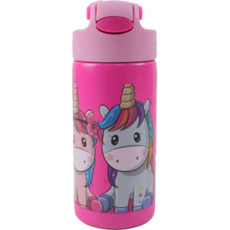 Παγούρι από ανοξείδωτο ατσάλι GIM Unicorn 500ml