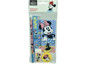 Σετ γραφικής ύλης Minnie με μπλοκ