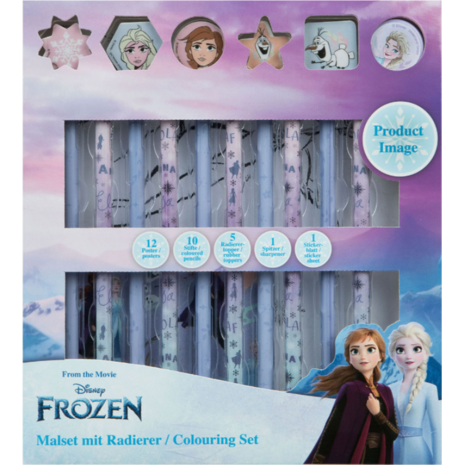 Σετ ζωγραφικής Frozen 29 τεμαχίων