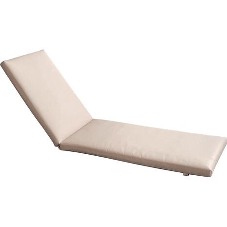 SUNLOUNGER Μαξιλάρι Ξαπλώστρας PVC Μπεζ με Φερμουάρ & Velcro (Foam+Polyester) (Ε2017,82)