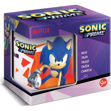 Κούπα Sonic Prime Stor κεραμική 325ml σε κουτί δώρου