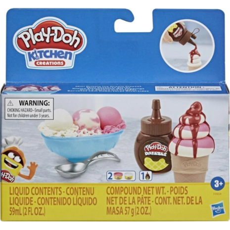 Play - Doh Mini Drizzle Ice Cream Playset