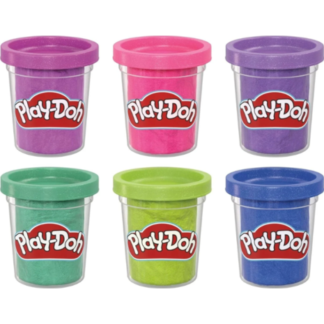 Βαζάκια πλαστελίνης Play-Doh Sparkle Compound Collection 2.0