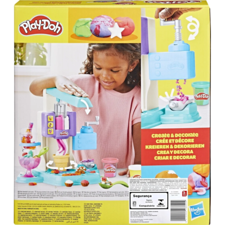 Play - Doh Rainbow Swirl Ice Cream Playset