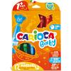 Μαρκαδόροι ζωγραφικής Carioca Baby Teddy Baby ( 12 τεμάχια )