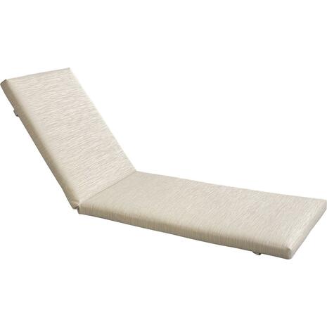 SUNLOUNGER Μαξιλάρι Ξαπλώστρας Textilene Μπεζ με Φερμουάρ & Velcro (Foam+Polyester) (Ε2017,92)