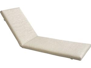 SUNLOUNGER Μαξιλάρι Ξαπλώστρας Textilene Μπεζ με Φερμουάρ & Velcro (Foam+Polyester) (Ε2017,92)