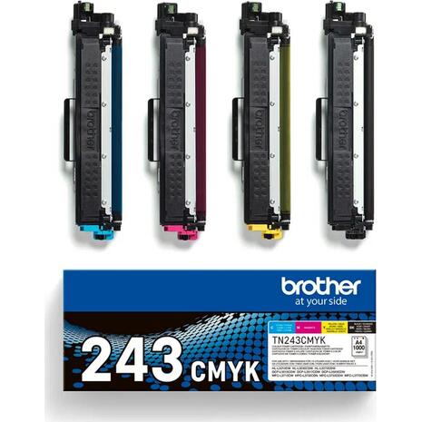 Toner εκτυπωτή Brother TN-243CMYK Multipack Original Black,Cyan,Magenta,Yellow (TN243CMYK) (Multipack)