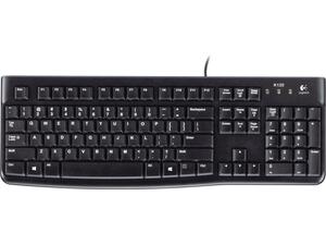 Ενσύρματο Πληκτρολόγιο Logitech K120 Keyboard GR Black