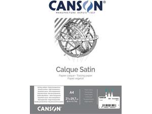 Ριζόχαρτο Χαρτί Canson Cad Tracing Calque Satin A4 (21x29,7cm) 90gsm (1 φύλλο) (Satin)