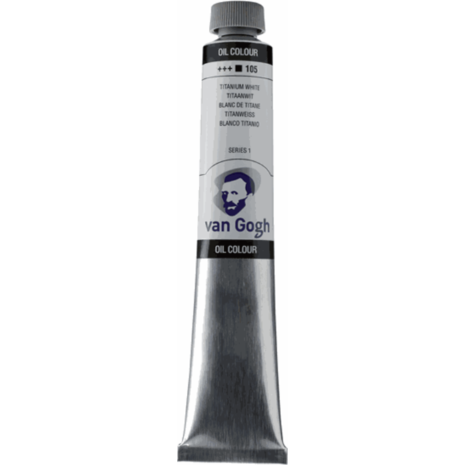 Χρώμα λαδιού Talens Van Gogh 60ml No105 Titanium White (series 1)