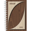 Ημερολόγιο ημερήσιο σπιράλ Oscar 2025 14x21cm