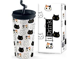 Κούπα i-Drink Travel Mug 350ml Cats