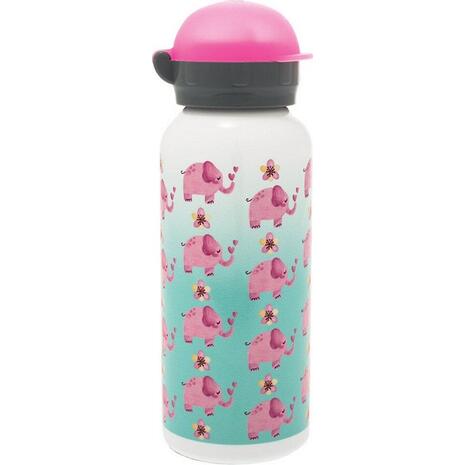 Παγουρίνο αλουμινίου POLO Print Pink Elephants 450ml