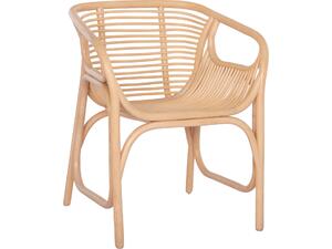 ΠΟΛΥΘΡΟΝΑ MEL ΕΣΩΤ. ΧΩΡΩΝ HM9954.01 ΦΥΣΙΚΟ RATTAN 62x57,5x79,5Υεκ.