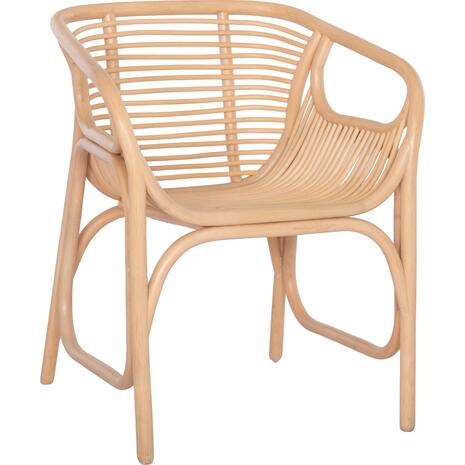 ΠΟΛΥΘΡΟΝΑ MEL ΕΣΩΤ. ΧΩΡΩΝ HM9954.01 ΦΥΣΙΚΟ RATTAN 62x57,5x79,5Υεκ.