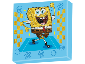 Κατασκευή Ψηφιδωτό Diamond Big Dotz Box Sponge Bob 28x28cm