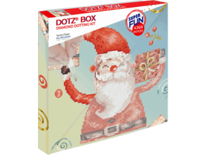 Κατασκευή Ψηφιδωτό Diamond Dotz Box Santa Cheer 28x28cm