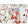 Κατασκευή Ψηφιδωτό Diamond Dotz Box Santa Cheer 28x28cm