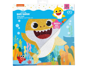 Κατασκευή Ψηφιδωτό Diamond Big Dotz Box Baby shark 28x28cm