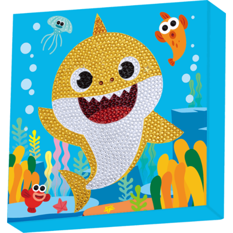 Κατασκευή Ψηφιδωτό Diamond Big Dotz Box Baby shark 28x28cm