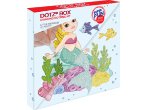 Κατασκευή Ψηφιδωτό Diamond Dotz Box Little mermaid 28x28cm