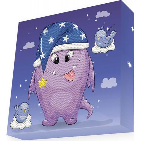 Κατασκευή Ψηφιδωτό Diamond Dotz Box Monster Tale 22x22cm