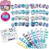 Aquabeads Nail - Hearts And Ribbons Nail Refill Kit