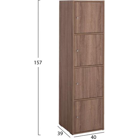 ΝΤΟΥΛΑΠΙ SORIANO HM9940.11 SONAMA OAK ΜΕΛΑΜΙΝΗ 40x39-41x157Υεκ.