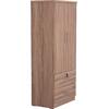 ΝΤΟΥΛΑΠΑ ΜΕ ΣΥΡΤΑΡΙΑ REINA HM2484.11 SONAMA OAK ΜΕΛΑΜΙΝΗ 80x48x183Υεκ.