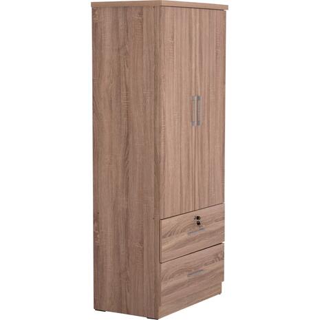 ΝΤΟΥΛΑΠΑ ΜΕ ΣΥΡΤΑΡΙΑ REINA HM2484.11 SONAMA OAK ΜΕΛΑΜΙΝΗ 80x48x183Υεκ.