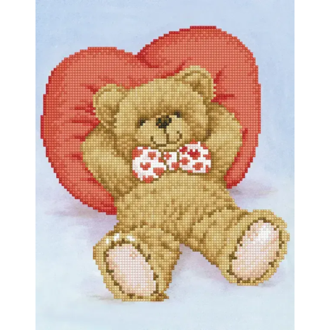 Κατασκευή Ψηφιδωτό Diamond Dotz Relax A Bear 43x35cm