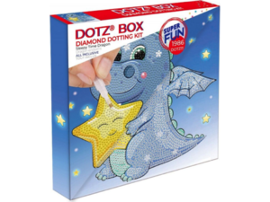 Κατασκευή Ψηφιδωτό Diamond Dotz Sleepy time dragon 22x22cm