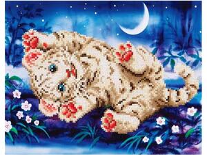 Κατασκευή Ψηφιδωτό Diamond Dotz Baby Tiger Roly Poly 43x35cm