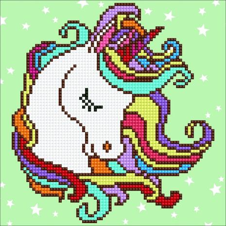 Κατασκευή Ψηφιδωτό Diamond Dotz Fun Unicorn 30x30cm