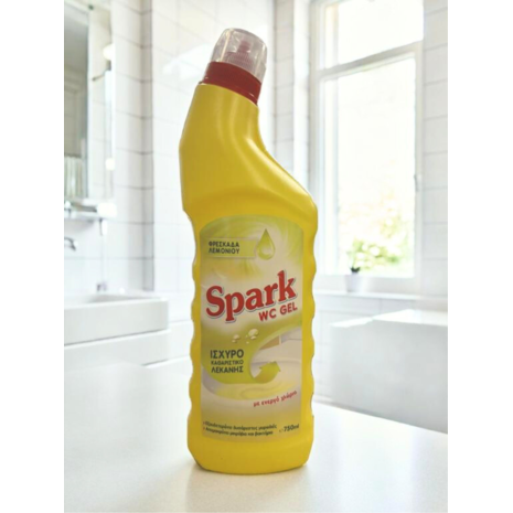 Υγρό Καθαριστικό Λεκάνης Spark Gel 750ml Λεμόνι