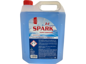 Επαγγελματικό Υγρό Καθαρισμού 2 σε1 Spark 4Lt