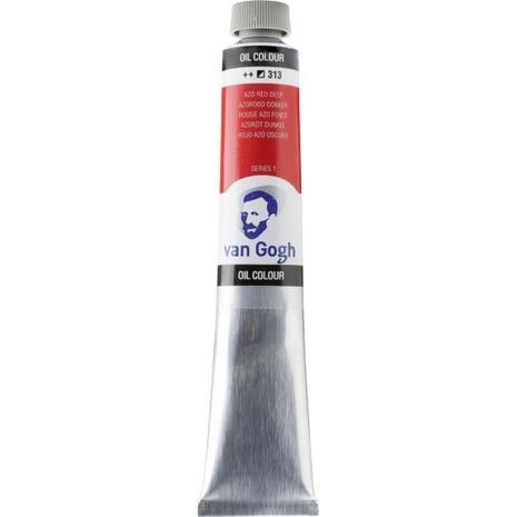 Χρώμα λαδιού Talens Van Gogh 60ml No313 Azo Red Deep (series 1)