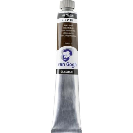 Χρώμα λαδιού Talens Van Gogh 60ml No408 Raw Umber (series 1)