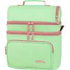 Τσαντάκι φαγητού Polo Double Cooler Pistachio/Pink-Φιστικι/Ροζ (907096-6939)